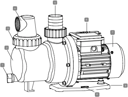 swim fun 1851 - Spare parts