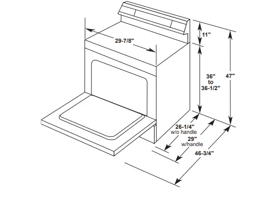 GE-APPLIANCES-JB480SM-Free-standing-Electric-Radiant-Smooth-Cooktop-Range-FIG-1