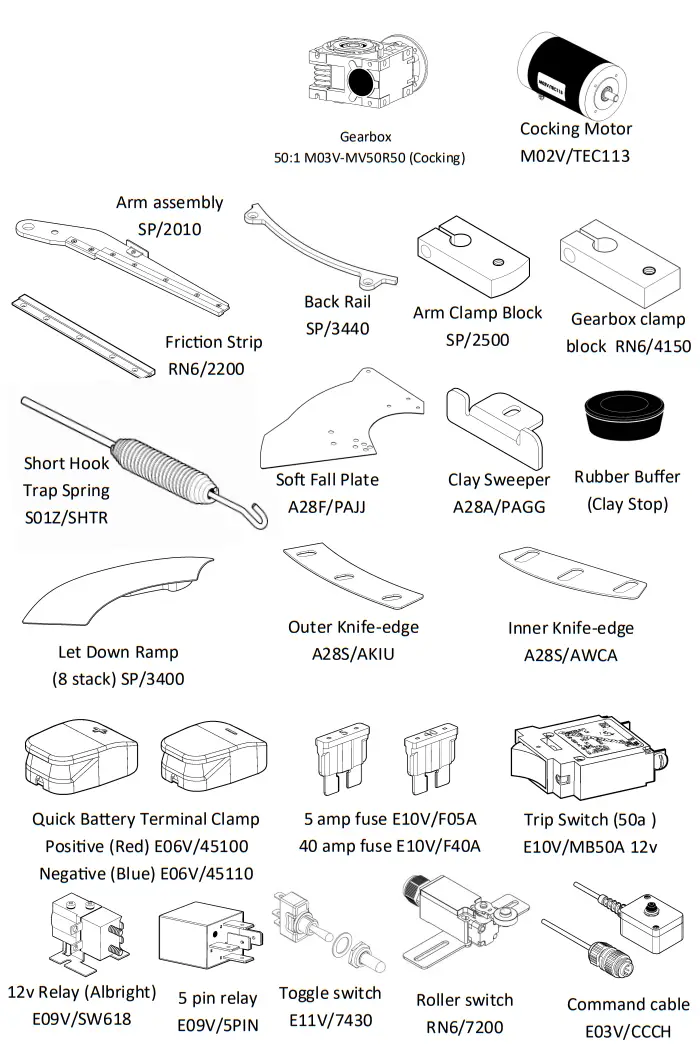 PROMATIC Sporter 400 TT Clay Target Launcher - Fig 14