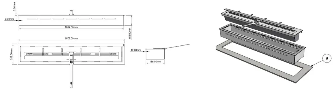 BIOPASJA Artflame 1000 Bio Ethanol Brander - Repeatability 2