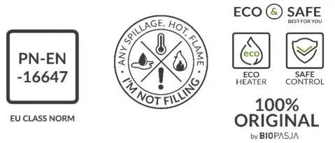 BIOPASJA Artflame 1000 Bio Ethanol Brander - icon 1