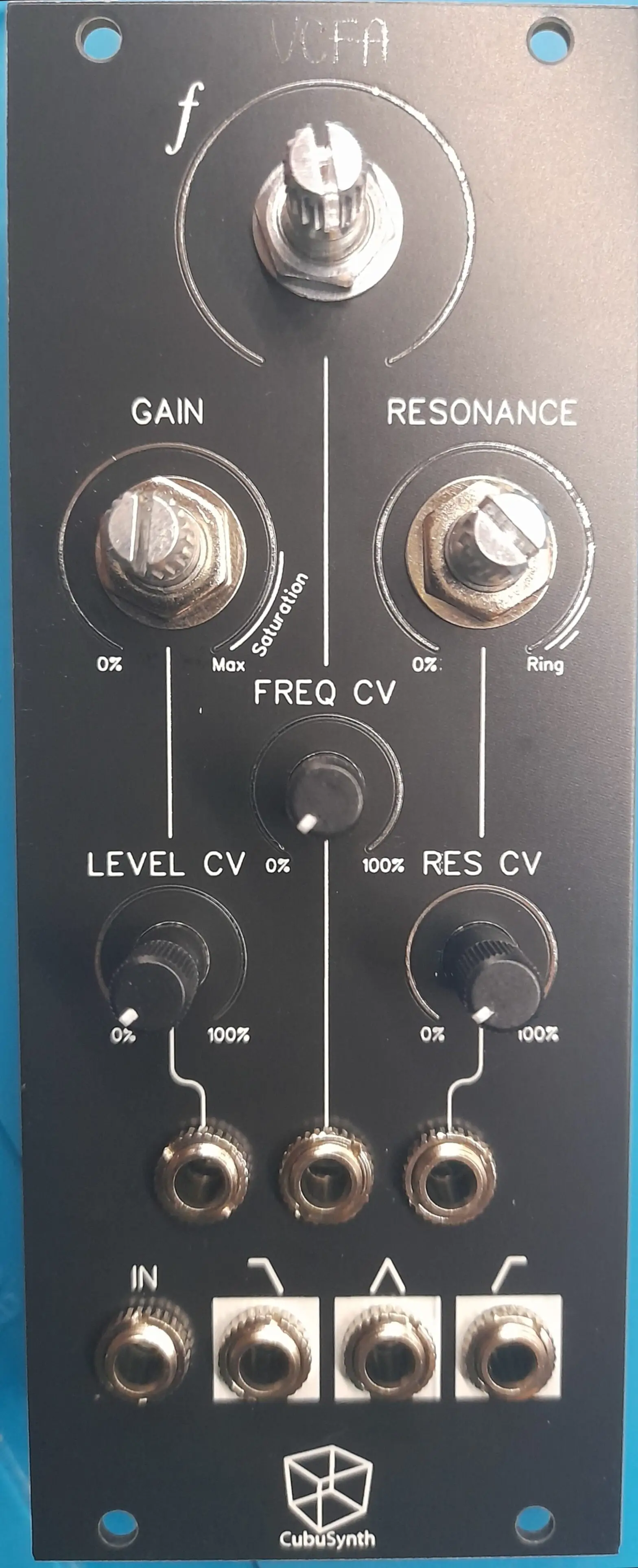 CubuSynth VCFA Multimode VCF with LP HP and BP Outputs and Integrated VCA - BUILD GUIDE 16