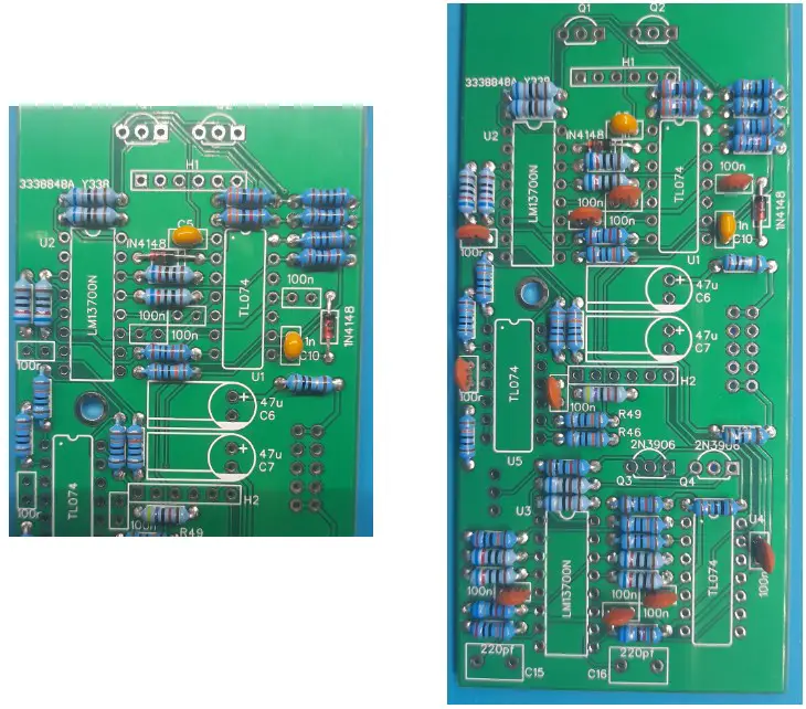 CubuSynth VCFA Multimode VCF with LP HP and BP Outputs and Integrated VCA - BUILD GUIDE 3