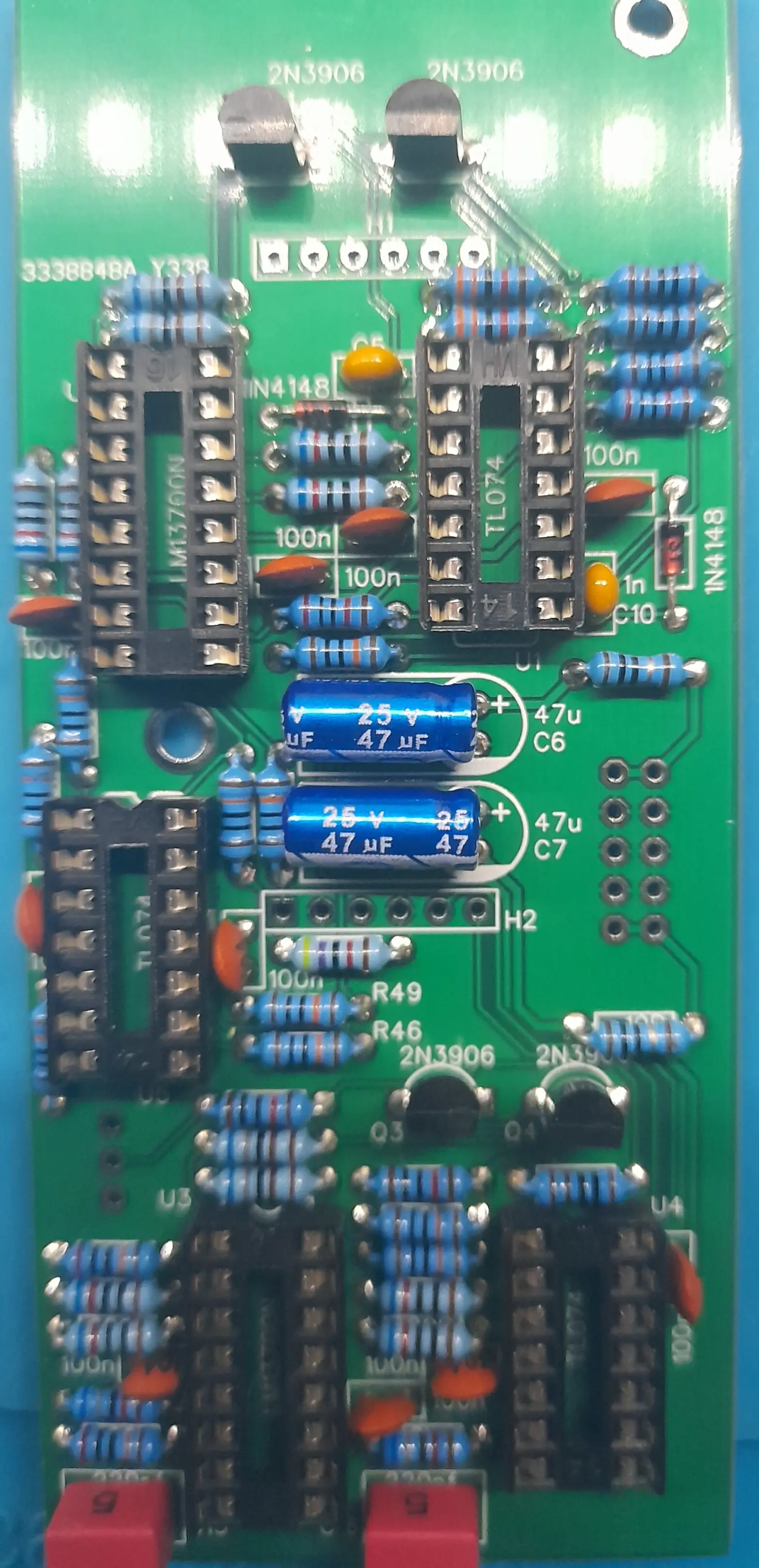 CubuSynth VCFA Multimode VCF with LP HP and BP Outputs and Integrated VCA - BUILD GUIDE 8