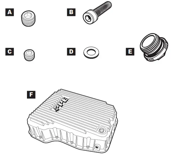 PPE Heavy Duty 68RFE Transmission Pan - CONTENTS