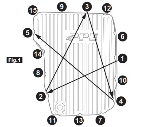 PPE Heavy Duty 68RFE Transmission Pan - INSTALLATION 3