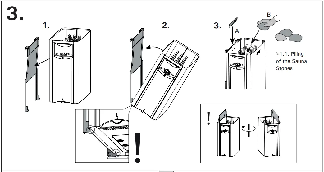 Installing the wall-mounting device