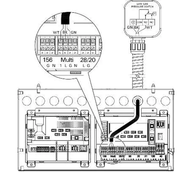 VIESSMANN 7842160 Auxiliary Low Gas Pressure Switch 01
