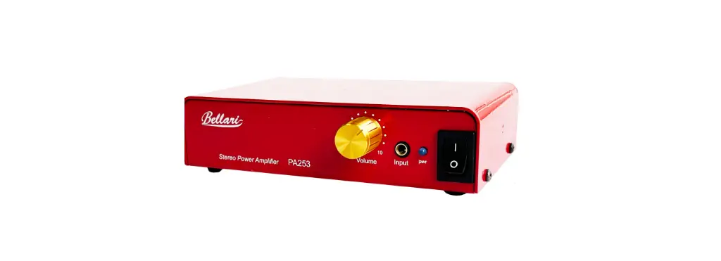 Bellari Pa253 Stereo Power Amplifier User Manual Bellari Pa253 Stereo Power Amplifier User Manual