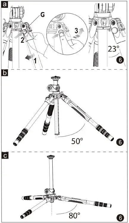 Vanguard-VEO-3T-264APS-Travel-Tripod-Innovative-Multi-Angle-Central-Column-fig-7