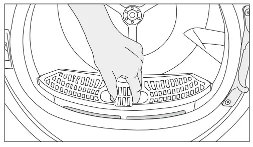 beko B5T68243WBPB Front Load Dryer - fg 12