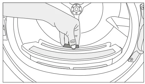 beko B5T68243WBPB Front Load Dryer - fg 13