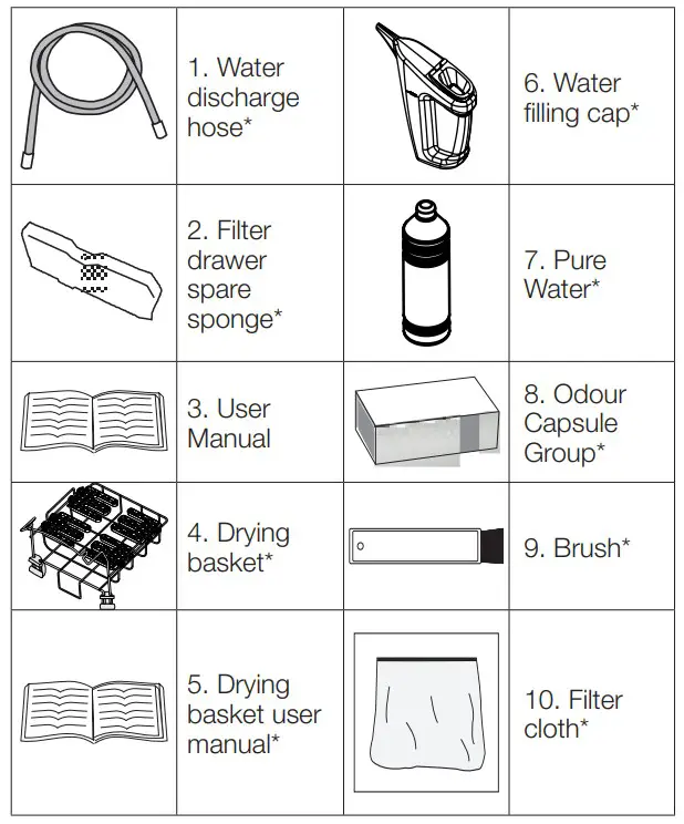 beko B5T68243WBPB Front Load Dryer - fg 2