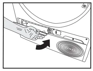 beko B5T68243WBPB Front Load Dryer - fg 25