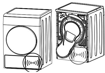 beko B5T68243WBPB Front Load Dryer - fg 6
