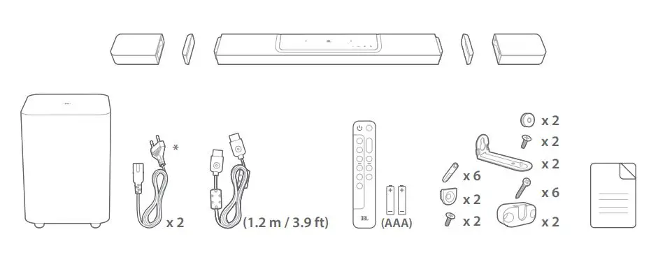 JBL BAR 1300X Impressive Immersive Sound Via Detachable Speakers - Overview