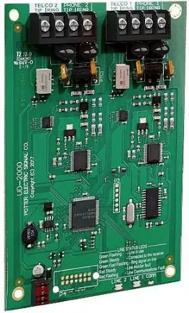 POTTER UD-2000 Digital Alarm Communicator Transmitter-fig1