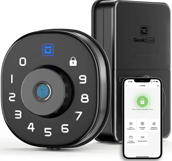 Geek-F02-5-In-1-Fingerprint-and-Touch-Panel-Smart-Door-Lock-product