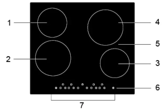 euro appliances ECT600C4 Cooktops Archives - parts