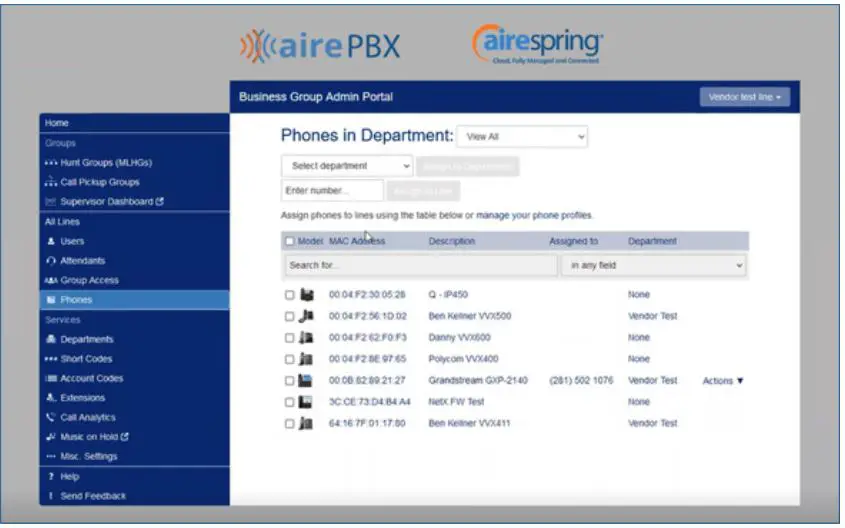 airespring W60B DECT IP Base Station-fig4