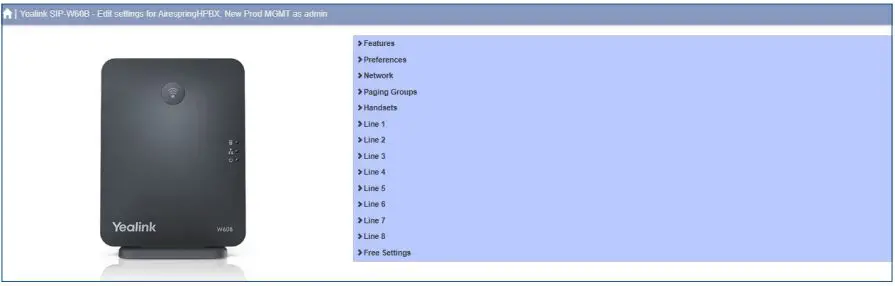 airespring W60B DECT IP Base Station-fig6
