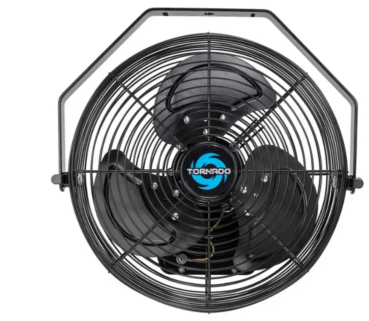 TORNADO-HI-FAN-12HVWM-WR-1P-Outdoor-Rated-Water-Resistant-High-Velocity-Metal-Wall-Fan