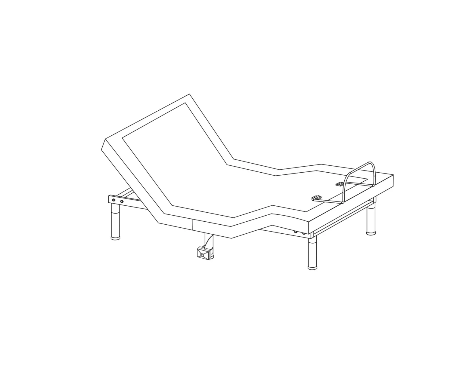 Motosleep Sfab350msatxl Low Profile Bed With Motion Sensor And Audio System Owner's Manual