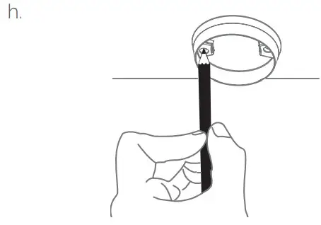 Frient h6500160 Intelligent Smoke Alarm- Mounting