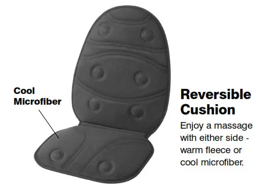 8 Point Car Seat Back Massager 2