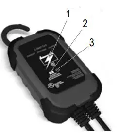 Schumacher DSR141 Jump Starter and DC Power Source Owner’s Manual - Features Charger
