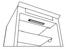 Whirlpool WHC20T321UK Integrated 70 30 Frost Free Fridge Freezer - Light system 4