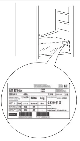 Whirlpool WHC20T321UK Integrated 70 30 Frost Free Fridge Freezer - Light system 5