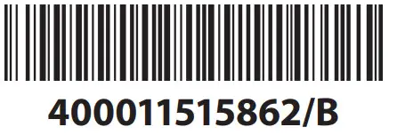 Whirlpool WHC20T321UK Integrated 70 30 Frost Free Fridge Freezer - bar code