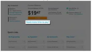 Can I get a DIRECTV bill payment extension?