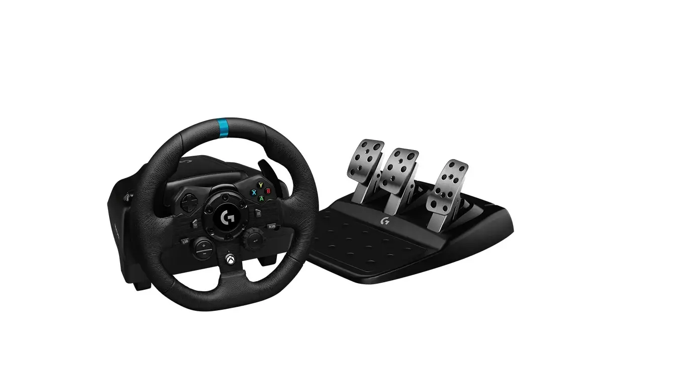 Logitech G923 Racing Wheel And Pedals For Playstation 5 Consoles Installation Guide Logitech G923 Racing Wheel And Pedals For Playstation 5 Consoles Installation Guide