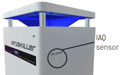 RADIC8 VK102 Air Filter and Air Steriliser - Cleaning