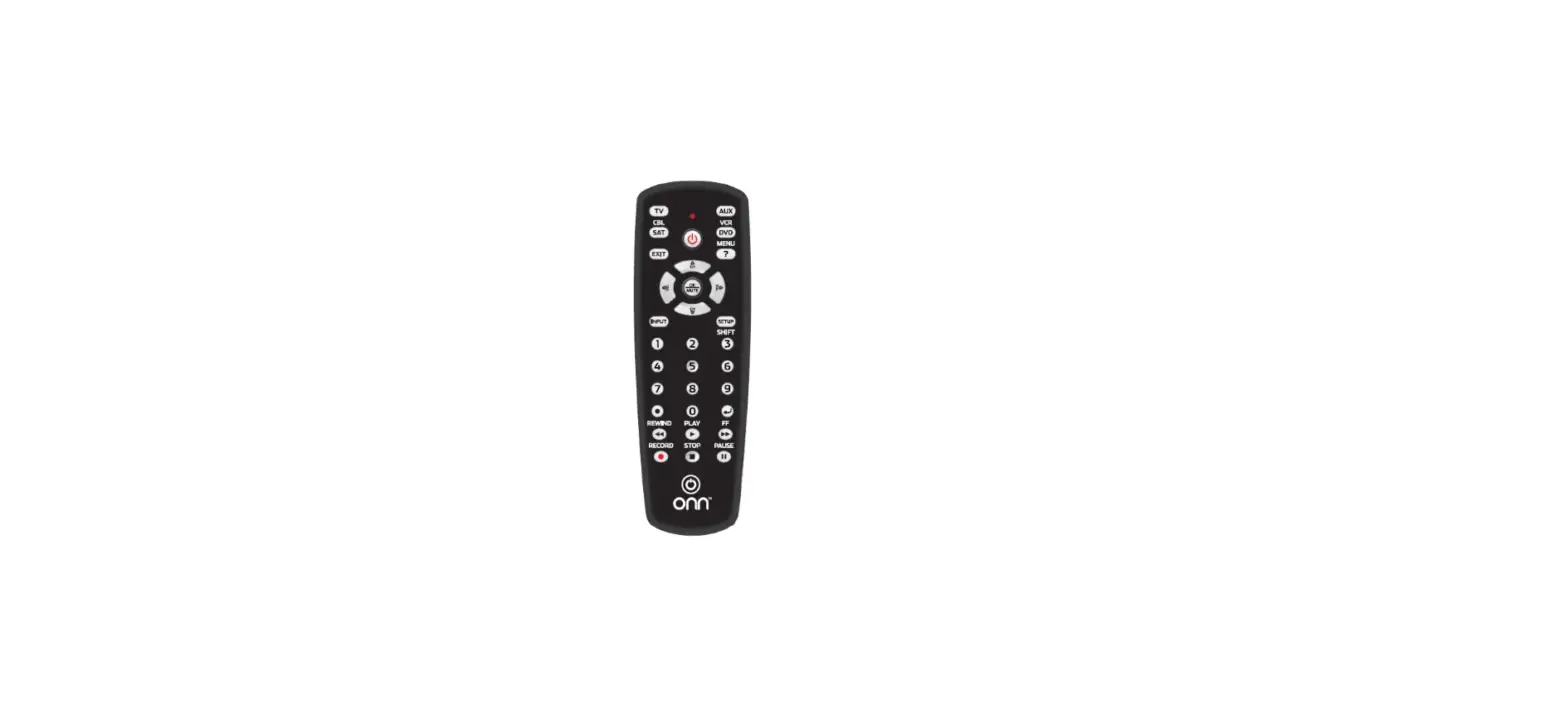 Onn Universal Remote 39900 User Guide