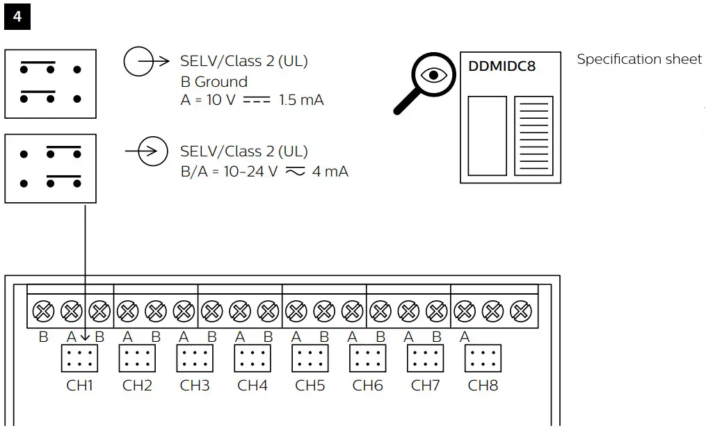 PHILIPS DDMIDC8 Low Level Input Integrator - FIG7