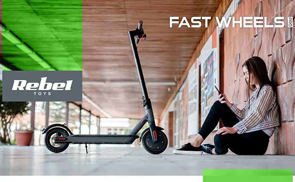 Rebel Zab0030 Fast Wheels Pro Electric Kick Scooter Instruction Manual