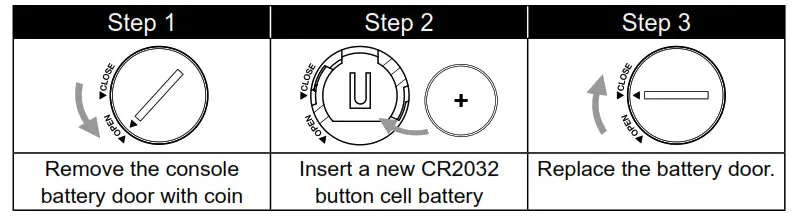 BRESSER 7006300 Tuya Smart Thermo-Hygrometer- BACKUP BATTERY