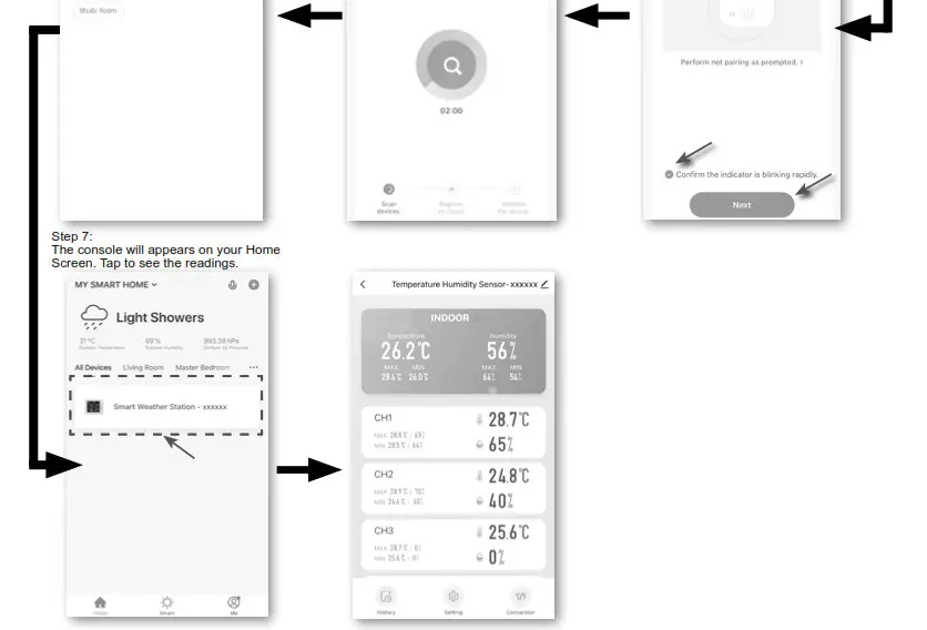 BRESSER 7006300 Tuya Smart Thermo-Hygrometer- Step 2