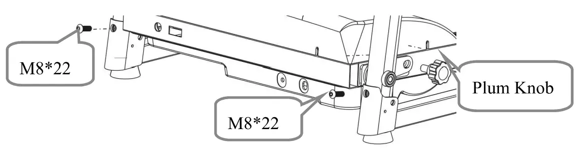 CASAINC MS197454AAA LED Foldable Treadmill-fig3