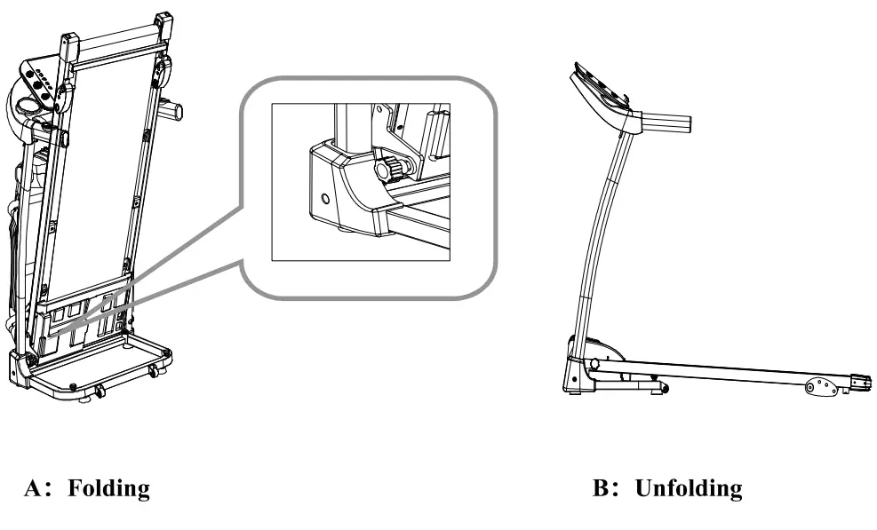 CASAINC MS197454AAA LED Foldable Treadmill-fig7