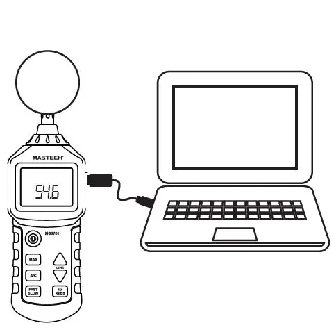 MASTECH MS6701 Digital Sound Level Meter-4