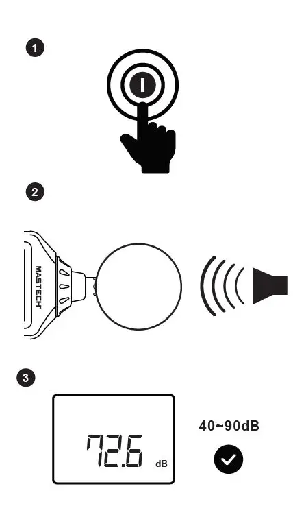MASTECH MS6701 Digital Sound Level Meter-5