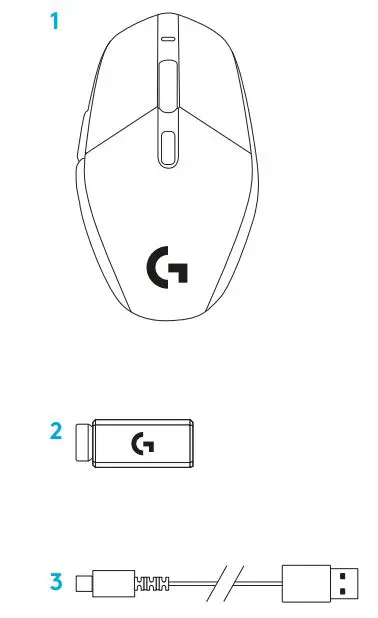 logitech G303 Shroud Edition Wireless Gaming Mouse fig2