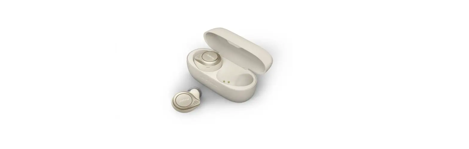 Jabra Elite 75t Gold Beige True Wireless Earbuds User Manual