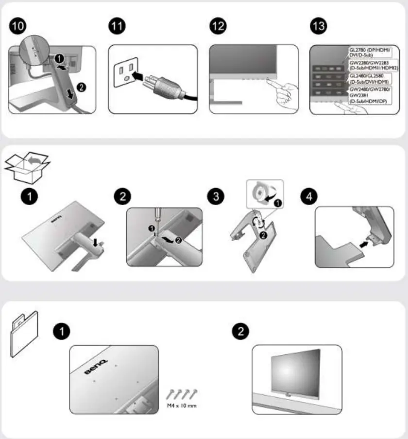 BenQ G80 EQ V1 Stylish Monitor with Eye Care Technology - Fig3