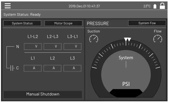 Tornatech FTA740 Markill Electric Fire Pump Controllers Installation Guide - When finished, press the Service Done button