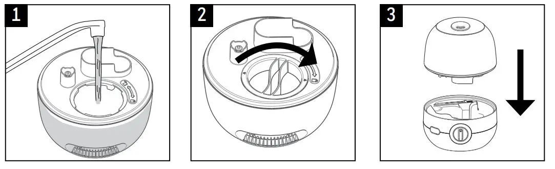 Honeywell-HUL530-series-Ultra-Glow-light-Changing-Humidifier-and-Diffuser-3